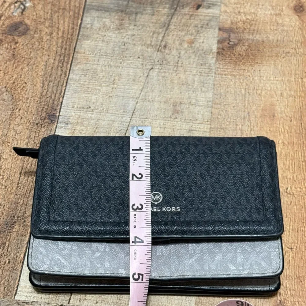Jet Set Small Two-Tone Logo Smartphone Crossbody Bag *missing strap*